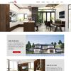 Theme wordpress giới thiệu công ty thiết kế kiến trúc, nội thất giống Ahome