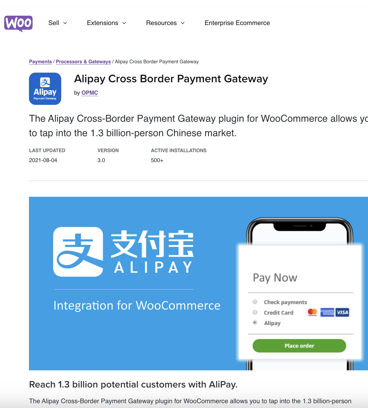 Alipay Cross Border Payment Gateway