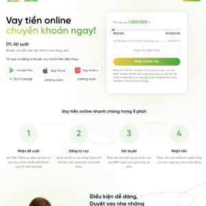 Theme WordPress dịch vụ vay tiền 03