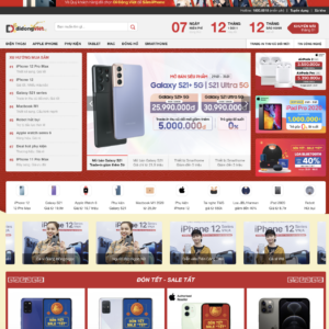 Theme WordPress bán điện thoại Di Động Việt