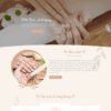 Theme wordpress dịch vụ nail và phụ kiện