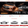 Theme wordpress bán xe mitsubishi