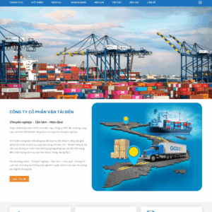 Theme wordpress công ty Logistics vận chuyển quốc tế