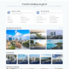 Theme wordpress bất động sản giống bds123, có tính năng nạp tiền