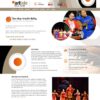 Theme wordpress giới thiệu Artiste School