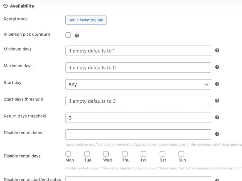 availability options 1