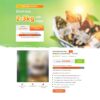 Theme WordPress Landing page bánh giảm cân