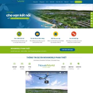 Theme wordpress landing page bất động sản 06