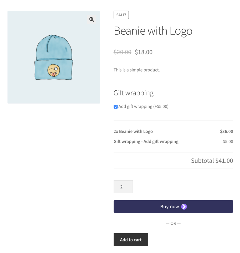 Beanie with Logo – Add ons 2018 10 23 20 25 43