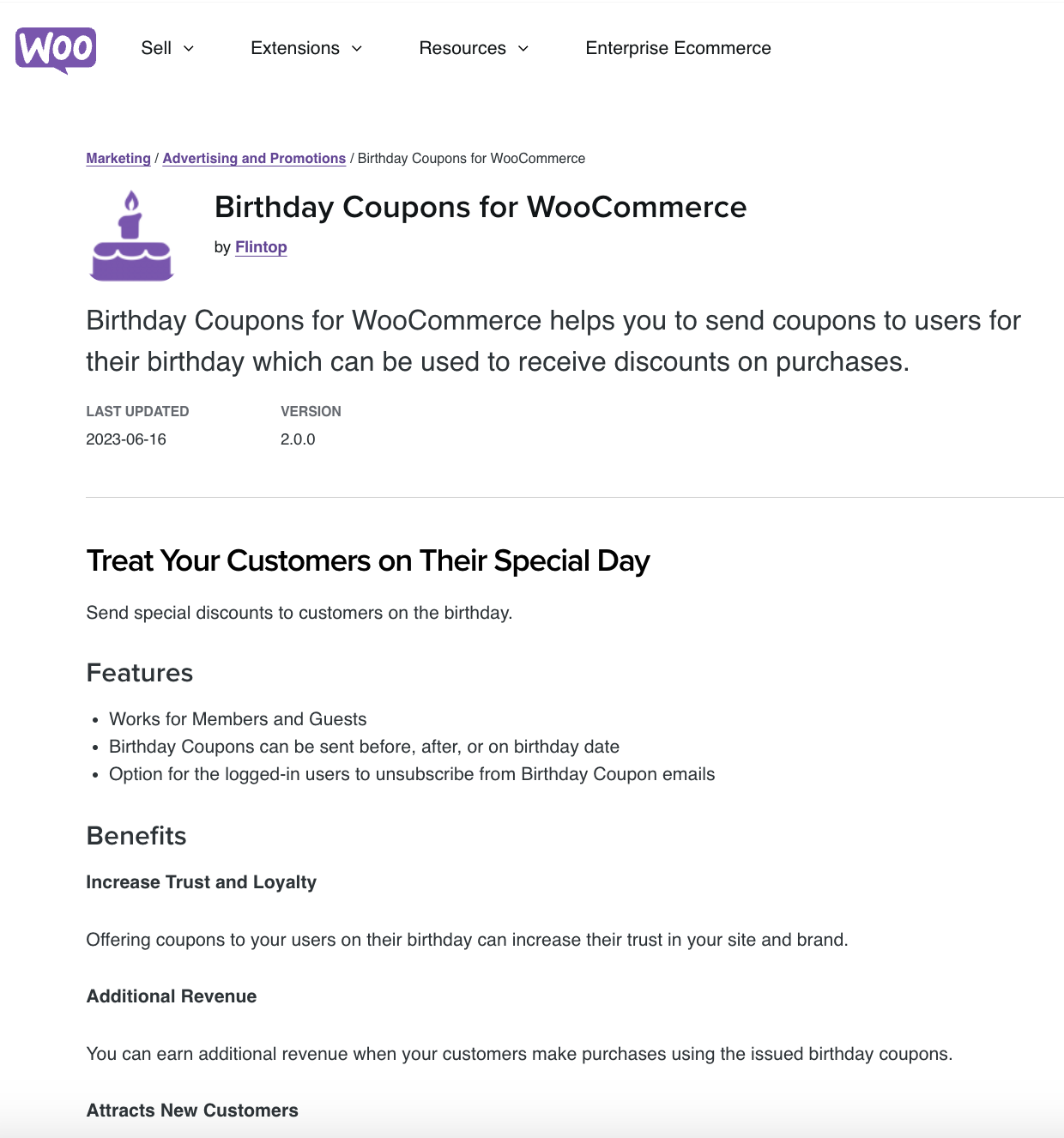 Birthday Coupons for WooCommerce