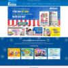 Theme WordPress Shop bán sách, ebook