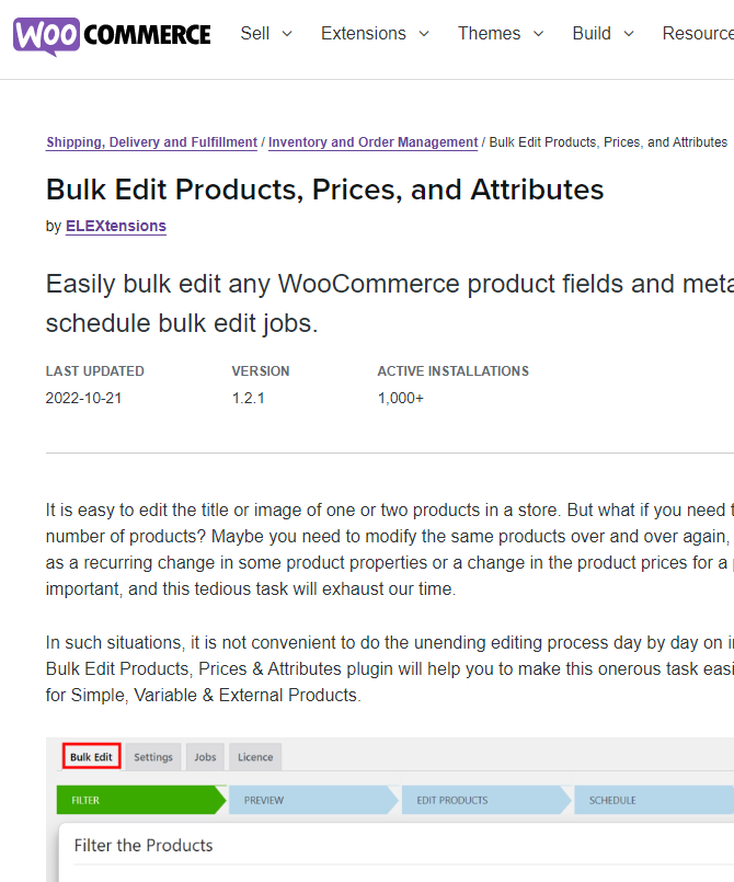 Bulk Edit Products, Prices, and Attributes