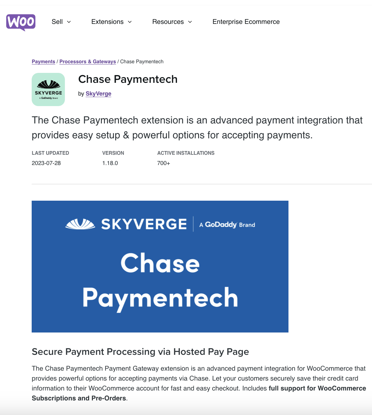 Chase Paymentech