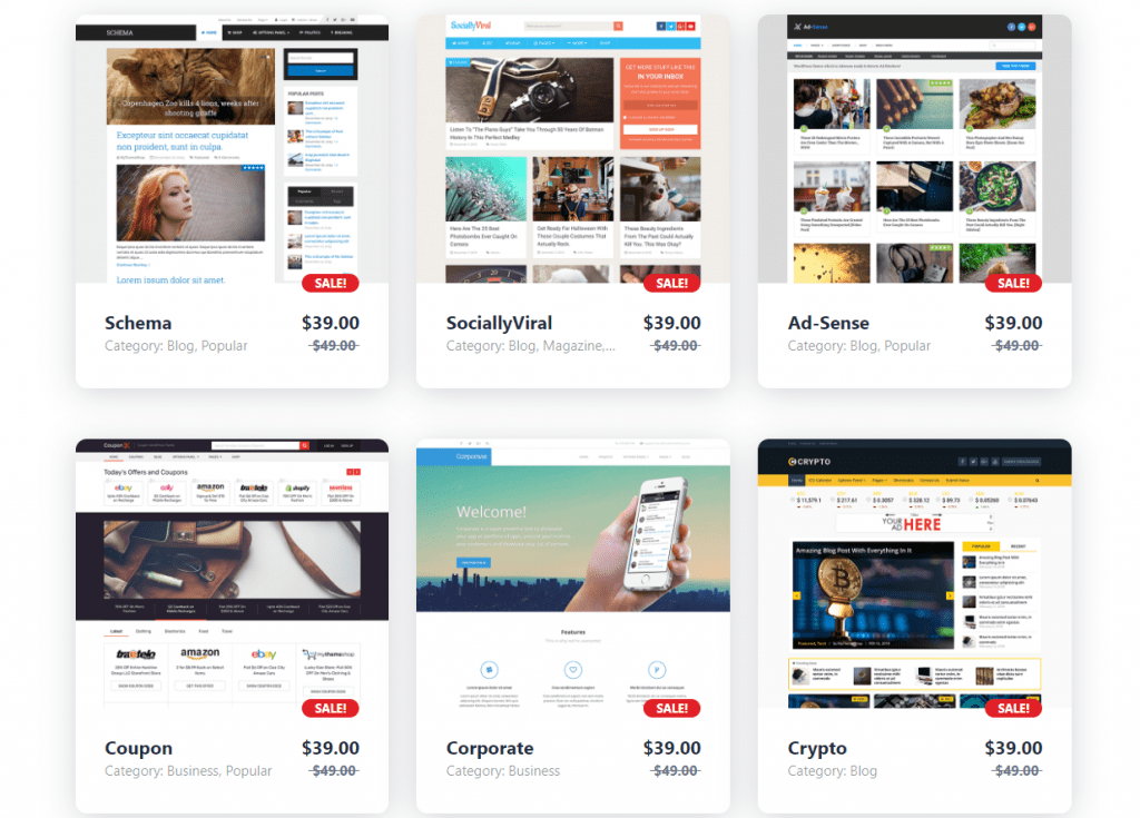 Chia sẻ trọn bộ 80 Theme của Mythemeshop miễn phí, sạch 100%