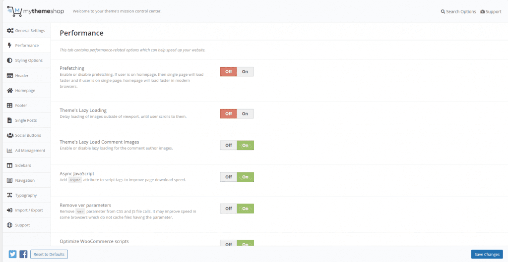 Code của Theme Schema được tối ưu và sạch sẽ