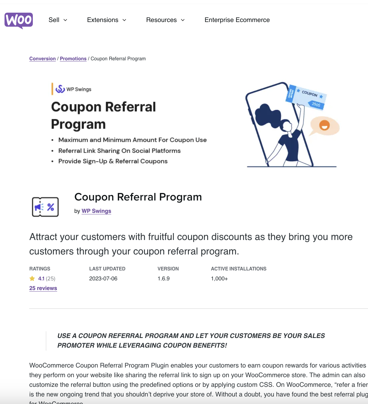 Coupon Referral Program