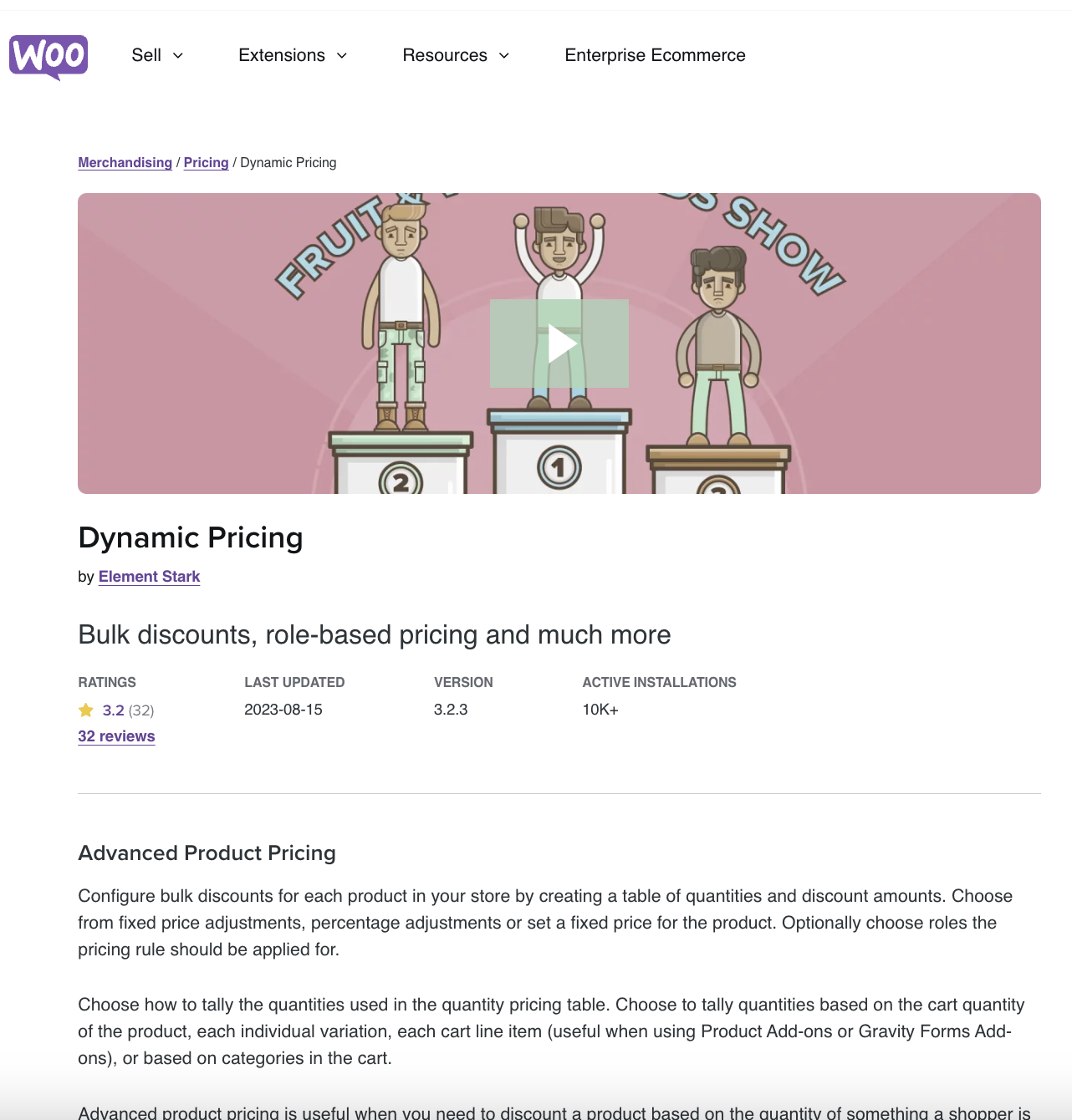 Dynamic Pricing