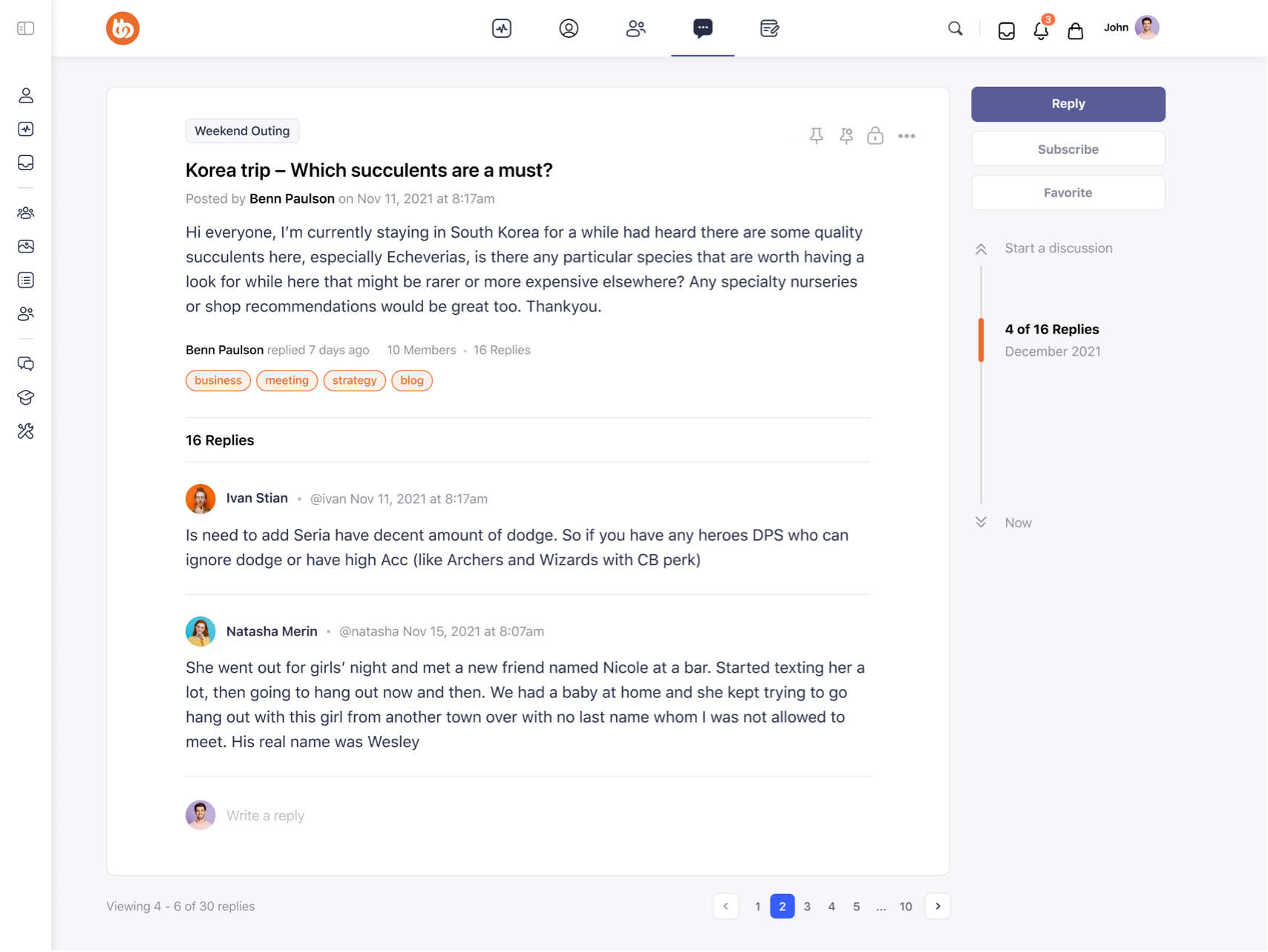 Forum Discussions