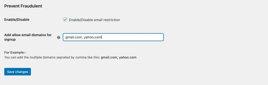 Fraudulent Mails From Registering