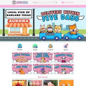 Theme WordPress bán gấu bông
