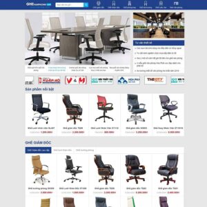Theme WordPress bán ghế văn phòng