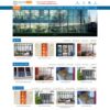 Theme WordPress cơ khí, nhôm kính