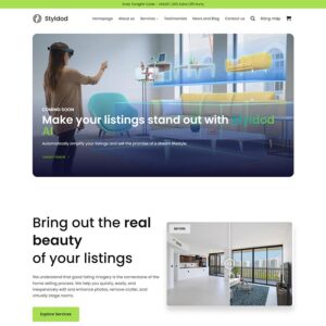 Theme WordPress công ty giải pháp không gian ảo