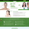 Theme WordPress giới thiệu khóa học làm đẹp