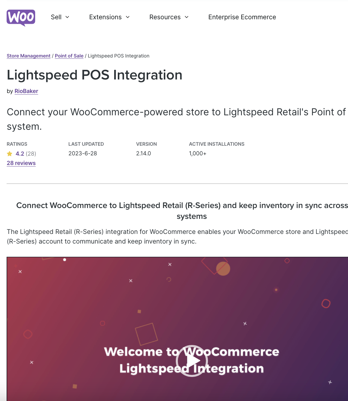 Lightspeed POS Integration