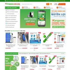 Theme WordPress bán máy lọc nước 02