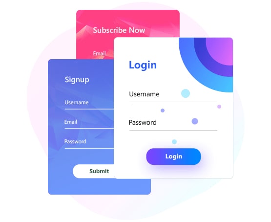 material design form