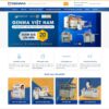 Theme WordPress công ty bán máy cắt, máy cơ khí