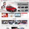 Theme WordPress bán ô tô Misubishi 02