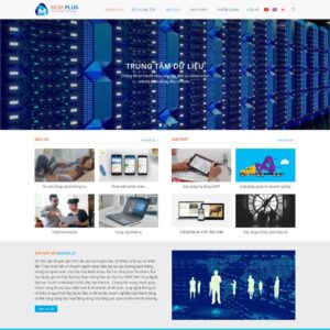 Theme WordPress giới thiệu công ty dịch vụ mạng, CNTT
