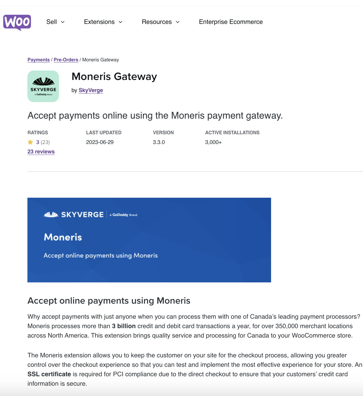 Moneris Gateway