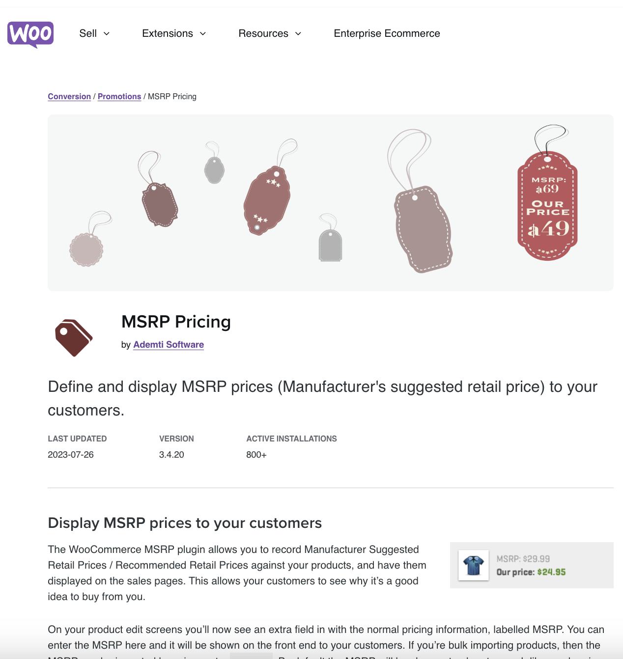 MSRP Pricing