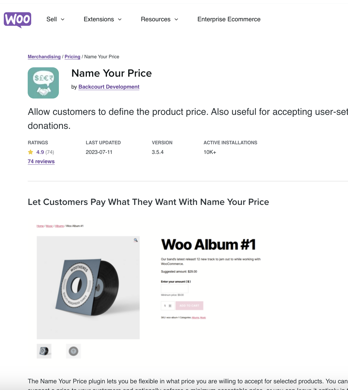Name Your Price
