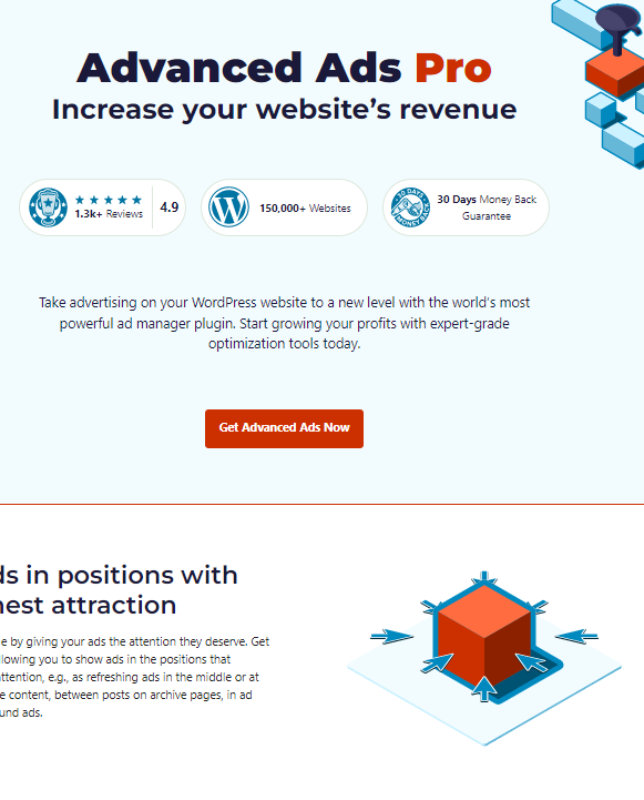 Plugin Advanced Ads Pro