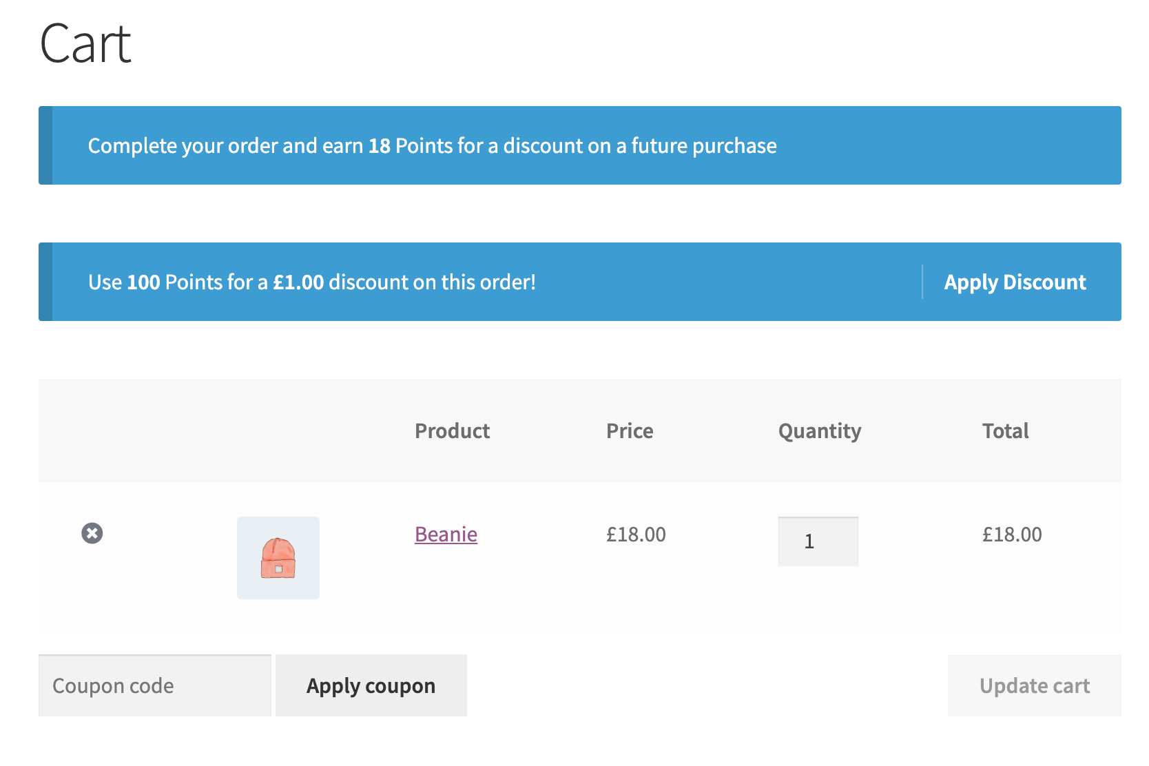 points rewards cart pointsbanners