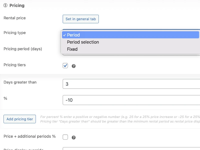 pricing options 1
