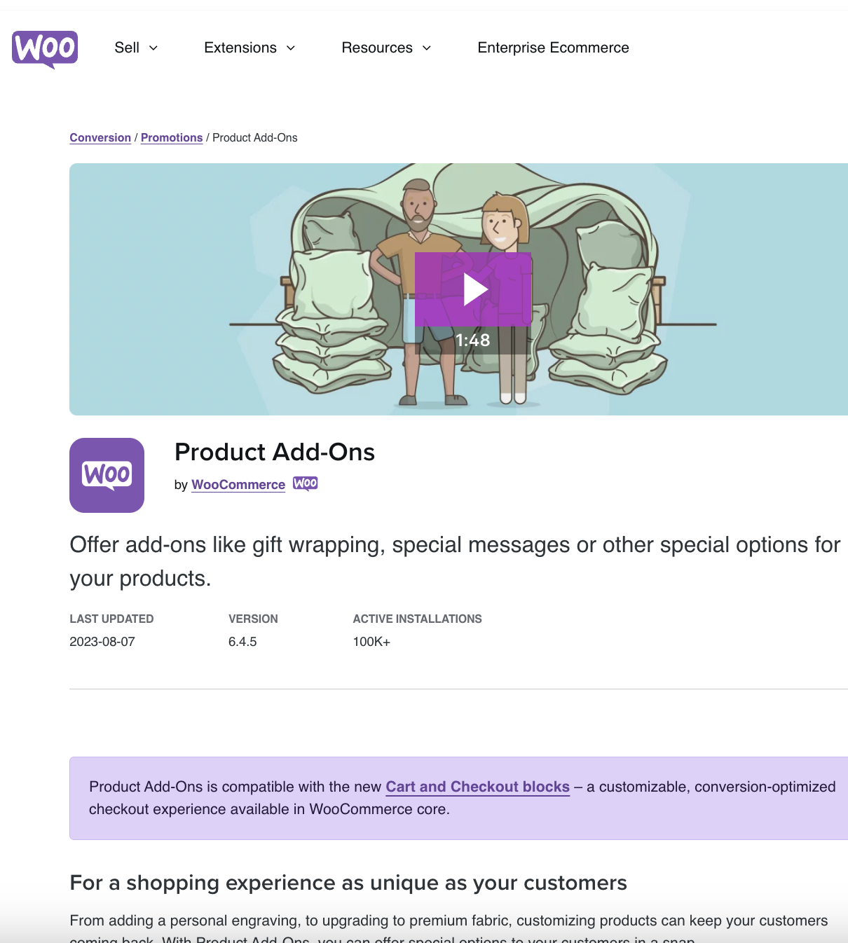 Product Add-Ons
