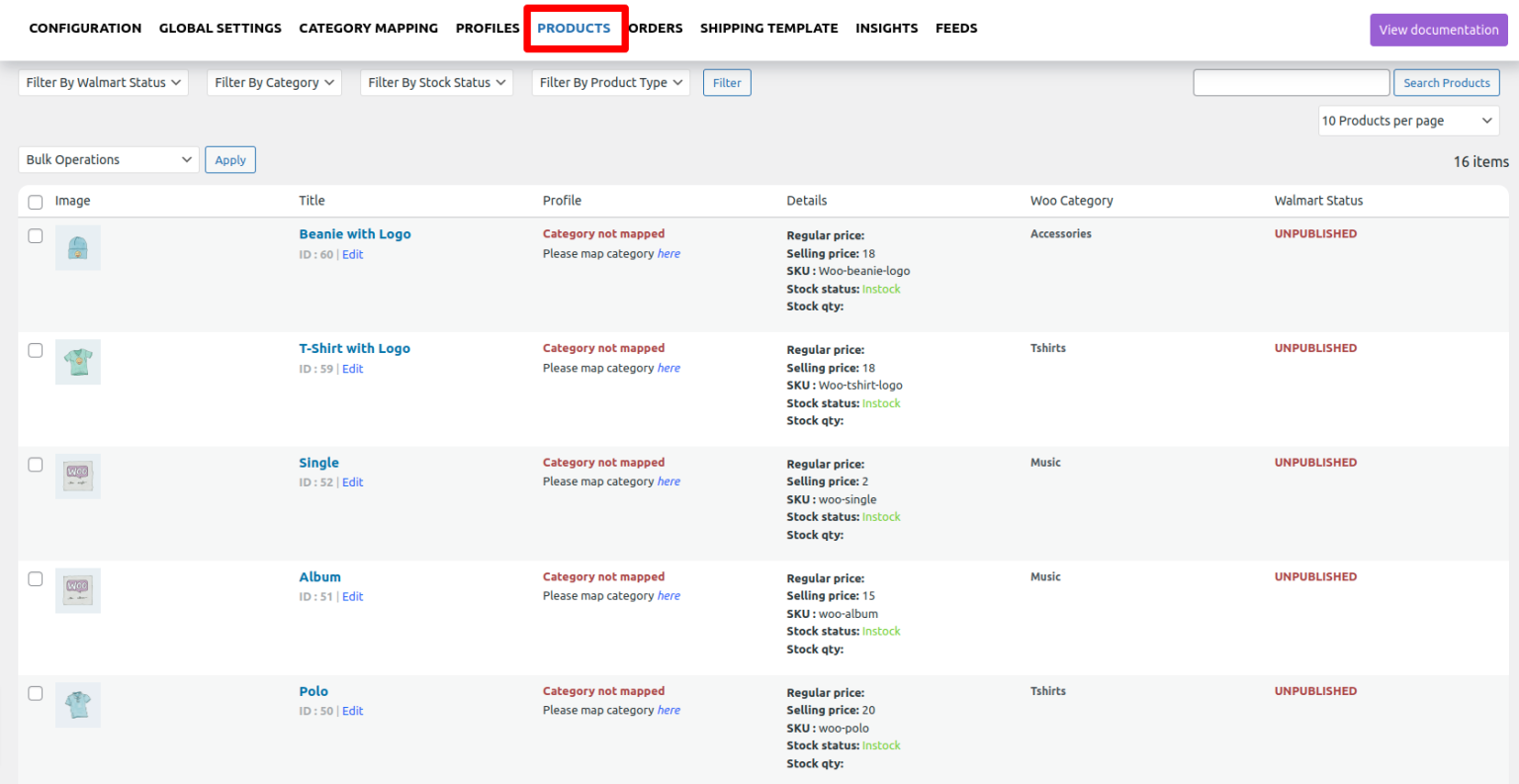 Product Page