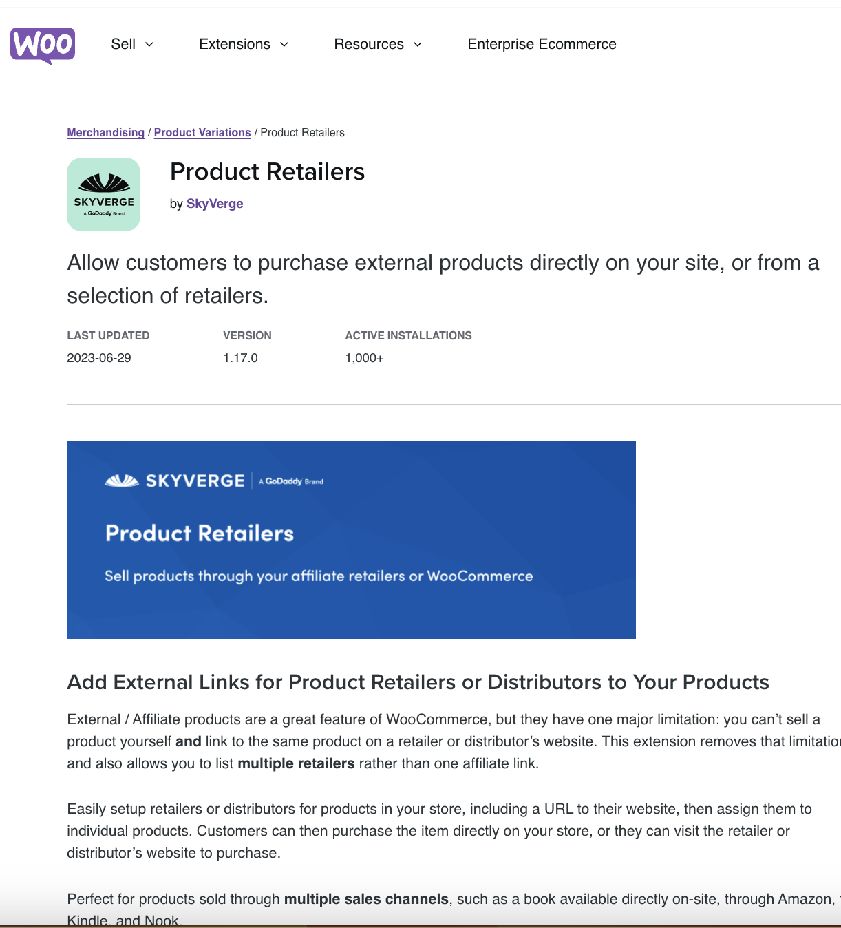 Product Retailers