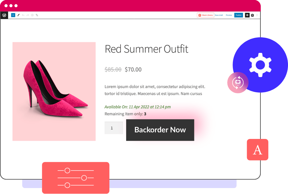productx backorder