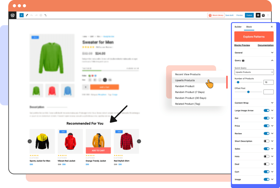 productx upsale