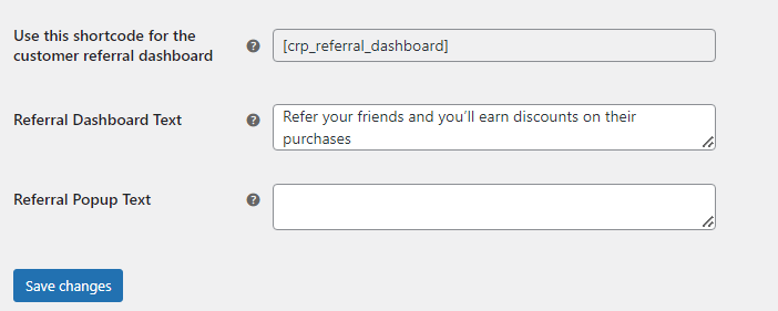 referral dashboard