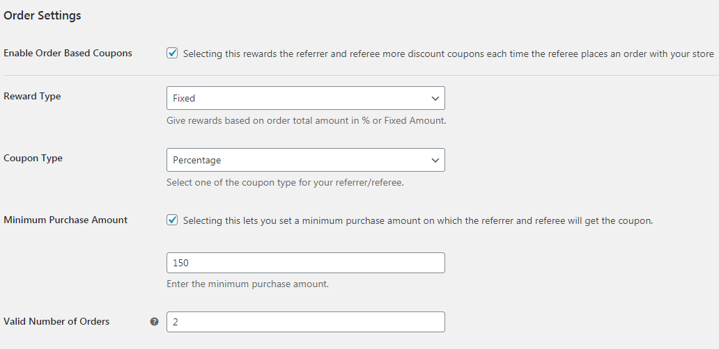 referral system for woocommerce 2