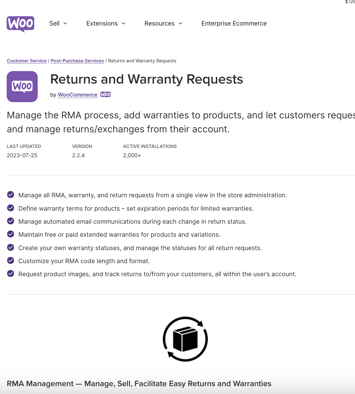 Returns and Warranty Requests