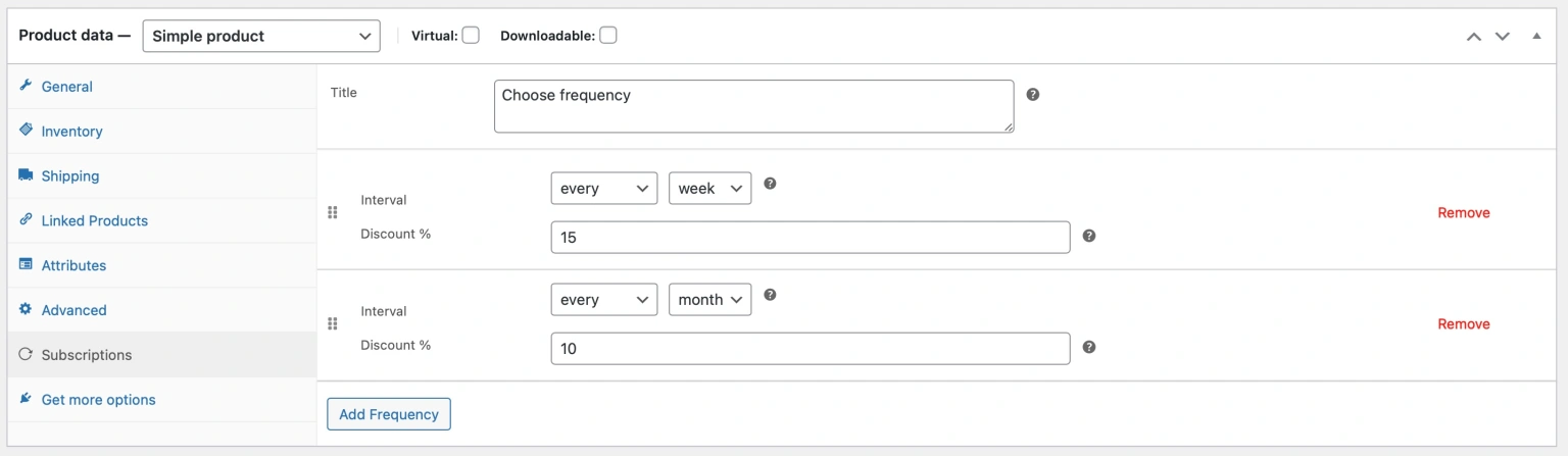Screenshot BOS Backend