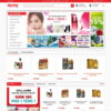 Theme WordPress siêu thị hàng nội địa Nhật
